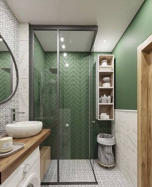 Дизайн маленьких санузлов и ванных комнат
