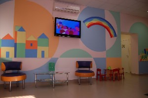 Идеи покраски стен в детском саду