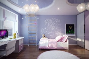 Интерьер детской спальни