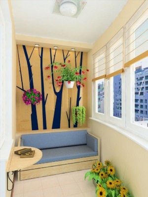 Балкон в детской комнате
